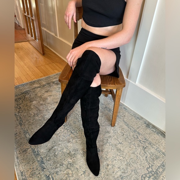 Silent D Black suede boots - Picture 6 of 9